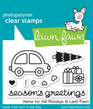Home for the Holidays - Clear Stamps von Lawn Fawn